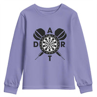 Vintage Dartboard Gift Idea For Dart Lover Youth Sweatshirt - Wonder Print Shop