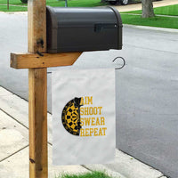 Funny Darts Retro Vintage Garden Flag Aim Shoot Swear Repeat Dartist Gift - Wonder Print Shop