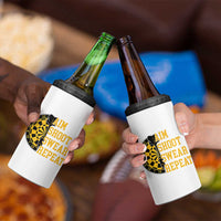 Funny Darts Retro Vintage 4 in 1 Can Cooler Tumbler Aim Shoot Swear Repeat Dartist Gift - Wonder Print Shop