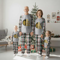Funny Darts Retro Vintage Plaid Pajama Set Aim Shoot Swear Repeat Dartist Gift - Wonder Print Shop