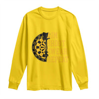 Funny Darts Retro Vintage Long Sleeve Shirt Aim Shoot Swear Repeat Dartist Gift - Wonder Print Shop