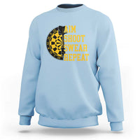 Funny Darts Retro Vintage Sweatshirt Aim Shoot Swear Repeat Dartist Gift - Wonder Print Shop