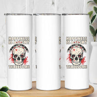 Happiness Is a Tight Threesome Skinny Tumbler Gothic Dart Player Gift - Wonder Print Shop