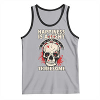 Happiness Is a Tight Threesome Tank Top Gothic Dart Player Gift - Wonder Print Shop