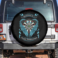 Dart Player Sport Spare Tire Cover Darts Happiness Is A Tight Threesome - Wonder Print Shop