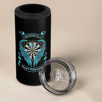 Dart Player Sport 4 in 1 Can Cooler Tumbler Darts Happiness Is A Tight Threesome - Wonder Print Shop