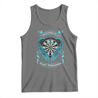 Dart Player Sport Tank Top Darts Happiness Is A Tight Threesome - Wonder Print Shop