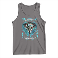 Dart Player Sport Tank Top Darts Happiness Is A Tight Threesome - Wonder Print Shop