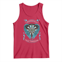 Dart Player Sport Tank Top Darts Happiness Is A Tight Threesome - Wonder Print Shop