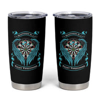 Dart Player Sport Tumbler Cup Darts Happiness Is A Tight Threesome - Wonder Print Shop
