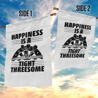 Dirty Joke Darts Gift Garden Flag Darts Happiness Is A Tight Threesome - Wonder Print Shop