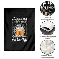 Bar Tab Darts Player Gift Garden Flag Winning Money To Cover My Bar Tab - Wonder Print Shop