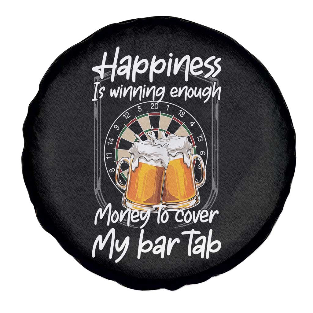 Bar Tab Darts Player Gift Spare Tire Cover Winning Money To Cover My Bar Tab - Wonder Print Shop