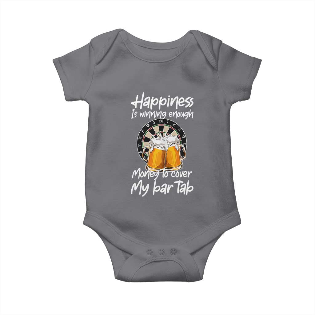 Bar Tab Darts Player Gift Baby Onesie Winning Money To Cover My Bar Tab - Wonder Print Shop