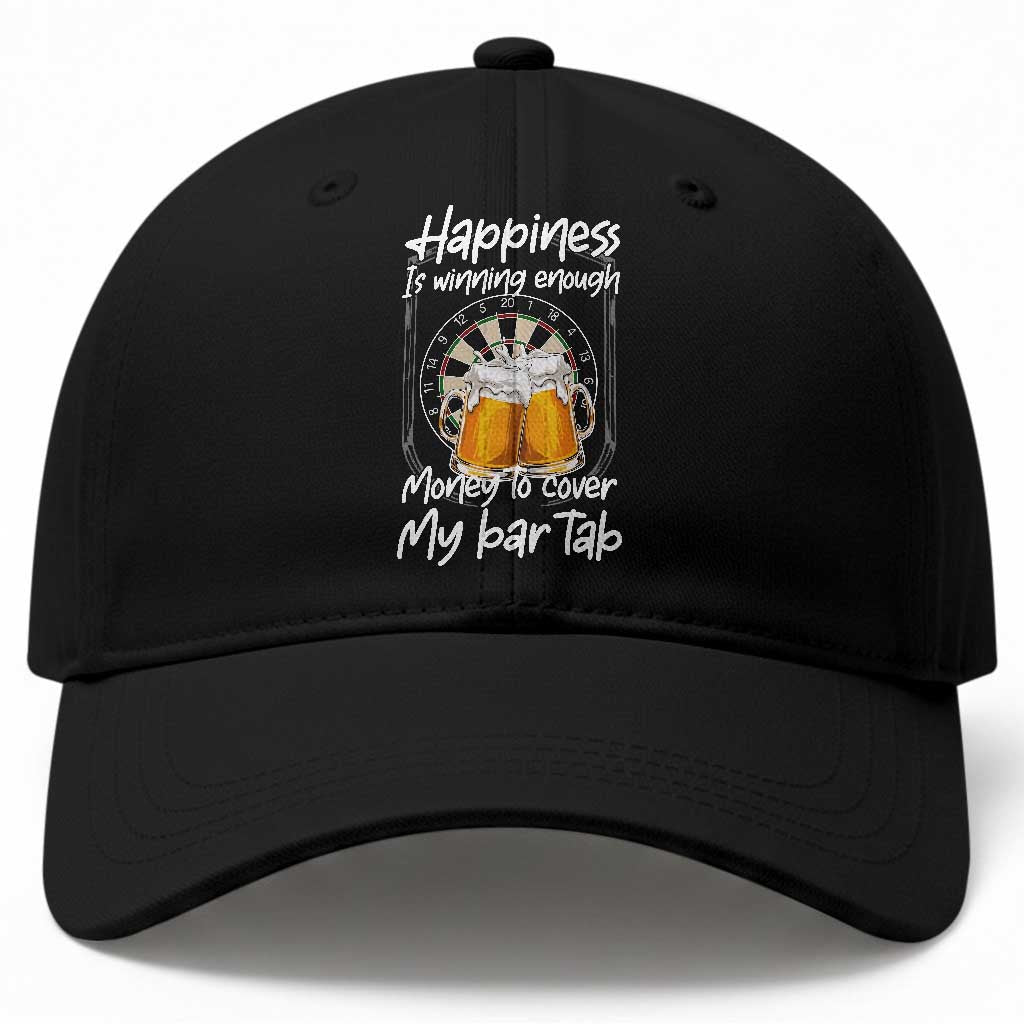 Bar Tab Darts Player Gift Baseball Cap Winning Money To Cover My Bar Tab