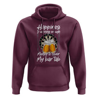 Bar Tab Darts Player Gift Hoodie Winning Money To Cover My Bar Tab - Wonder Print Shop