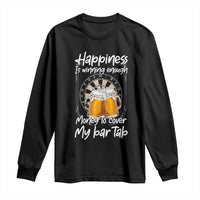 Bar Tab Darts Player Gift Long Sleeve Shirt Winning Money To Cover My Bar Tab - Wonder Print Shop