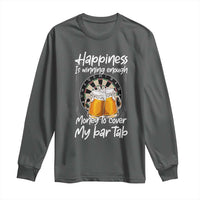 Bar Tab Darts Player Gift Long Sleeve Shirt Winning Money To Cover My Bar Tab - Wonder Print Shop