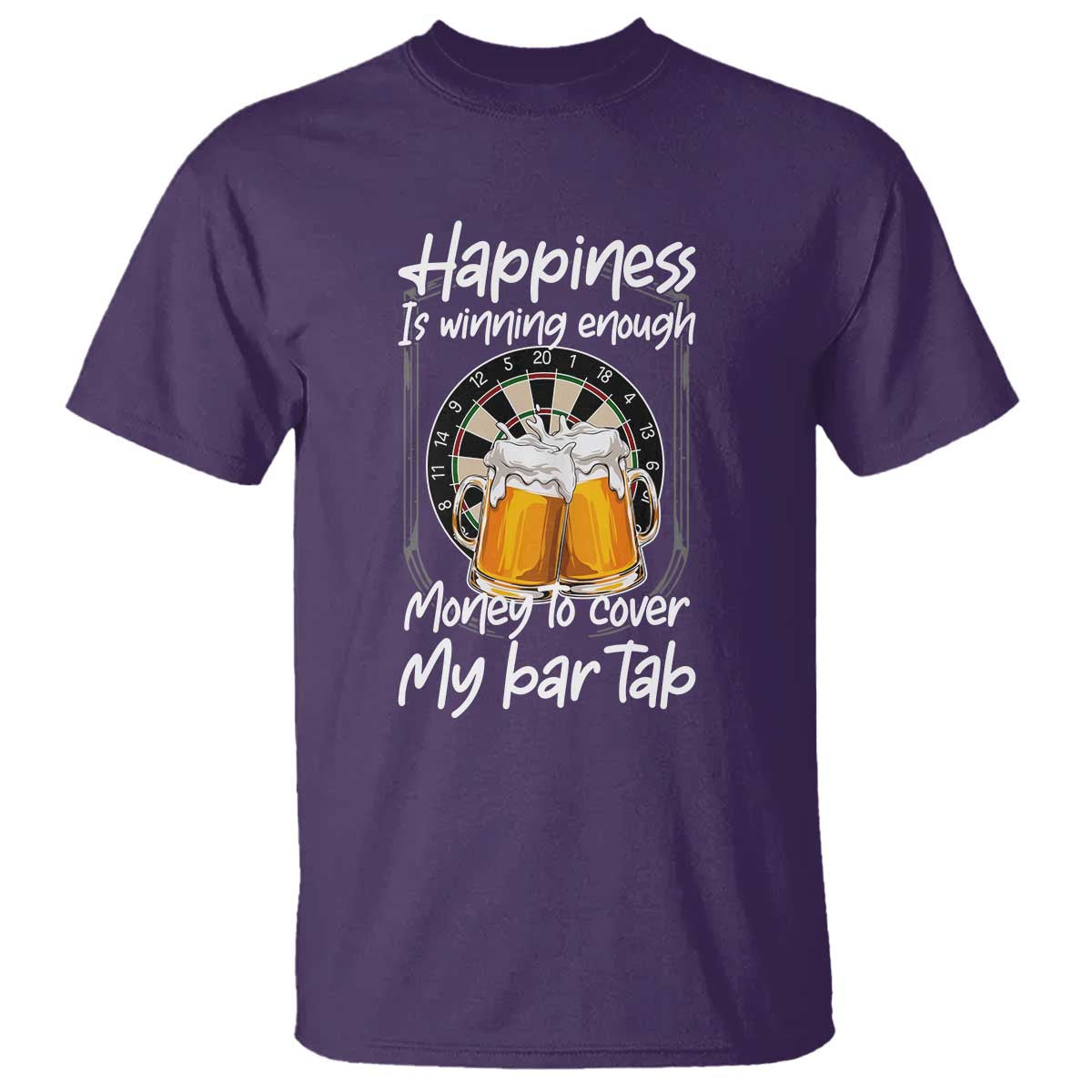 Bar Tab Darts Player Gift T Shirt Winning Money To Cover My Bar Tab - Wonder Print Shop