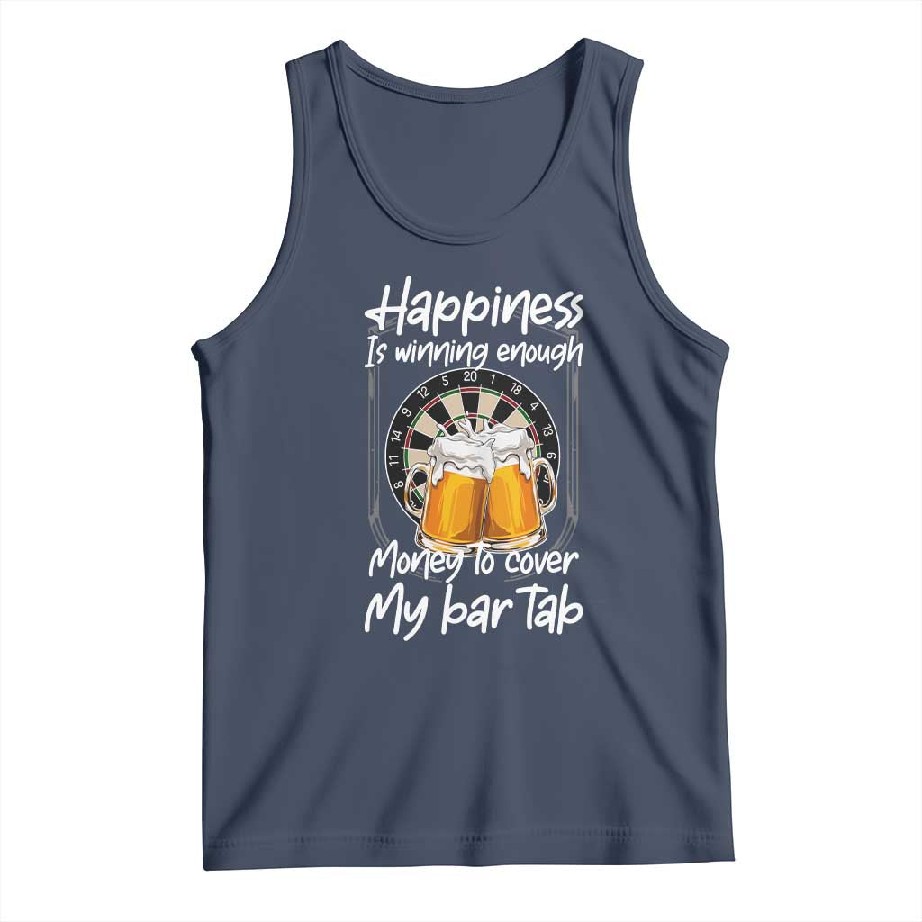 Bar Tab Darts Player Gift Tank Top Winning Money To Cover My Bar Tab - Wonder Print Shop
