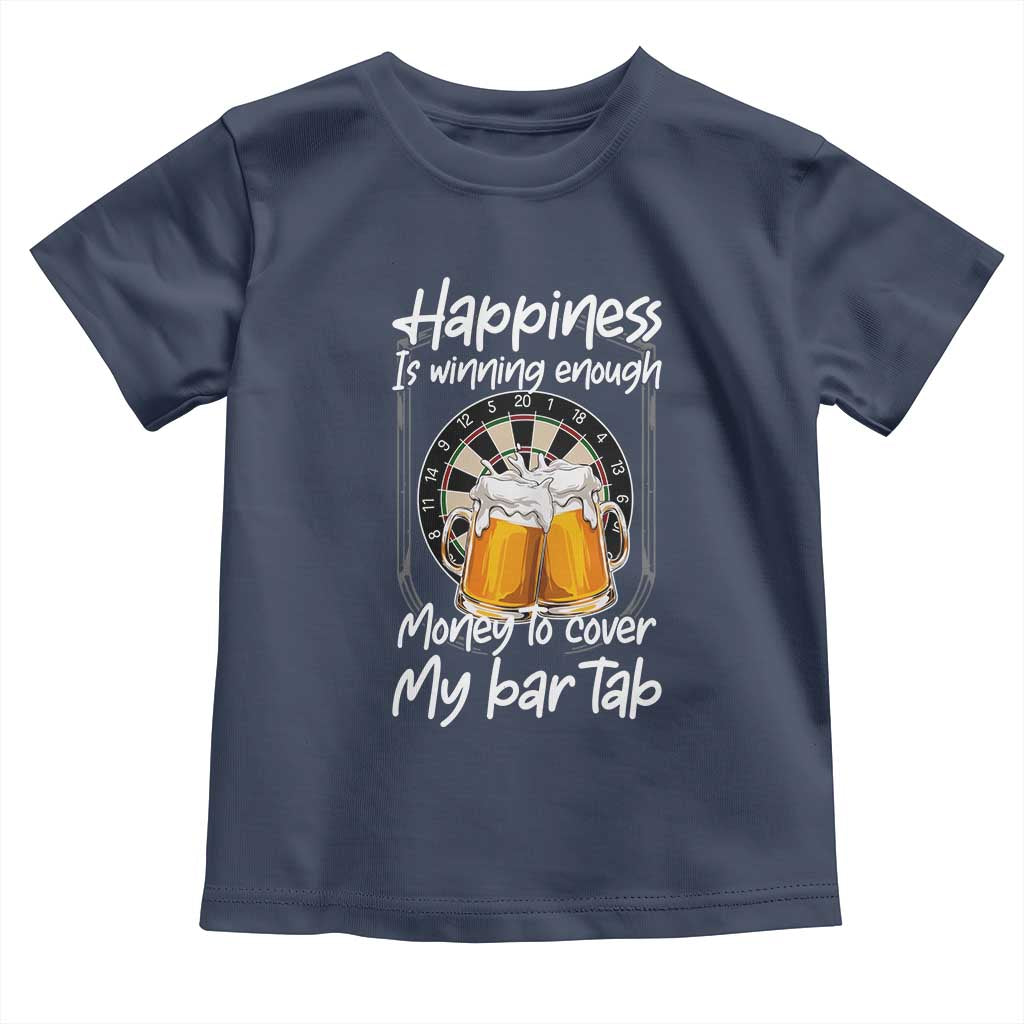 Bar Tab Darts Player Gift Toddler T Shirt Winning Money To Cover My Bar Tab - Wonder Print Shop