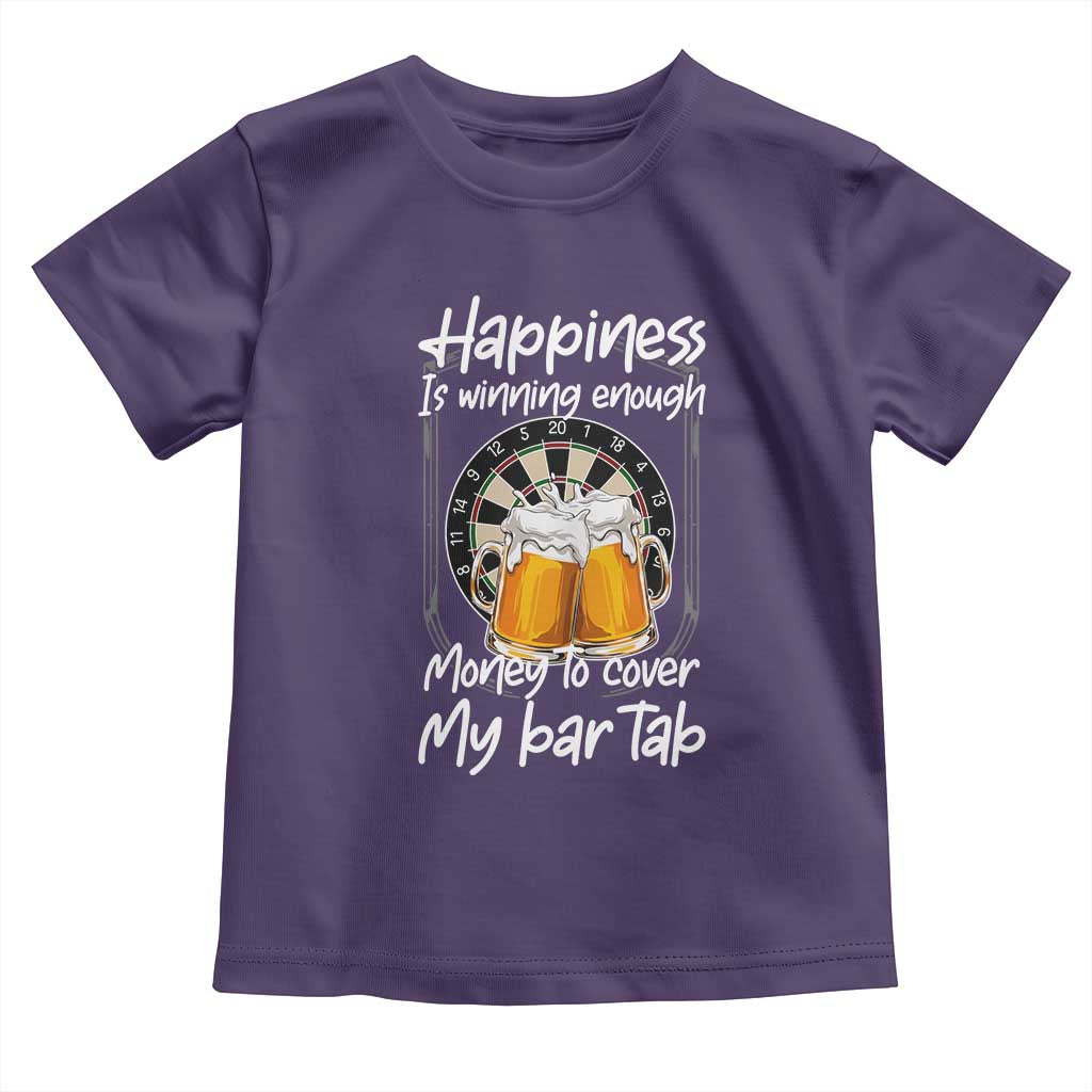 Bar Tab Darts Player Gift Toddler T Shirt Winning Money To Cover My Bar Tab - Wonder Print Shop