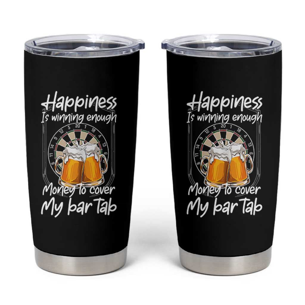 Bar Tab Darts Player Gift Tumbler Cup Winning Money To Cover My Bar Tab - Wonder Print Shop