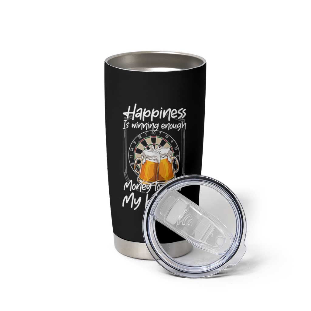 Bar Tab Darts Player Gift Tumbler Cup Winning Money To Cover My Bar Tab - Wonder Print Shop