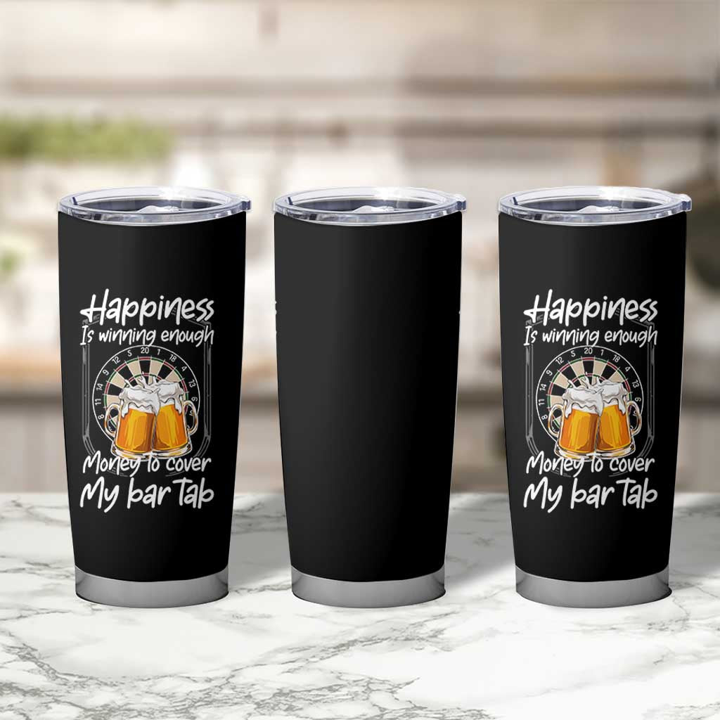 Bar Tab Darts Player Gift Tumbler Cup Winning Money To Cover My Bar Tab - Wonder Print Shop