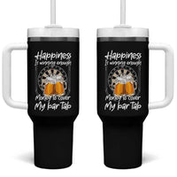 Bar Tab Darts Player Gift Tumbler With Handle Winning Money To Cover My Bar Tab - Wonder Print Shop