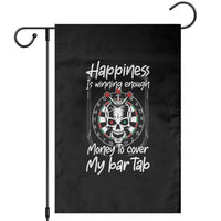Darts Lover Drinking Game Garden Flag Winning Money To Cover My Bar Tab - Wonder Print Shop