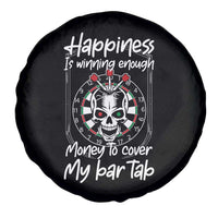 Darts Lover Drinking Game Spare Tire Cover Winning Money To Cover My Bar Tab - Wonder Print Shop