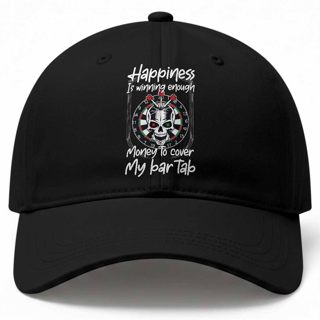 Darts Lover Drinking Game Baseball Cap Winning Money To Cover My Bar Tab
