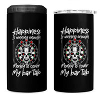 Darts Lover Drinking Game 4 in 1 Can Cooler Tumbler Winning Money To Cover My Bar Tab - Wonder Print Shop
