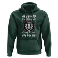 Darts Lover Drinking Game Hoodie Winning Money To Cover My Bar Tab - Wonder Print Shop