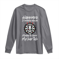 Darts Lover Drinking Game Long Sleeve Shirt Winning Money To Cover My Bar Tab - Wonder Print Shop