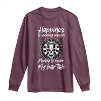 Darts Lover Drinking Game Long Sleeve Shirt Winning Money To Cover My Bar Tab - Wonder Print Shop