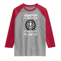 Darts Lover Drinking Game Raglan Shirt Winning Money To Cover My Bar Tab - Wonder Print Shop
