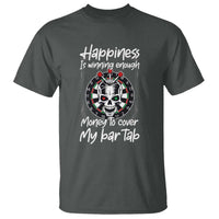 Darts Lover Drinking Game T Shirt Winning Money To Cover My Bar Tab - Wonder Print Shop