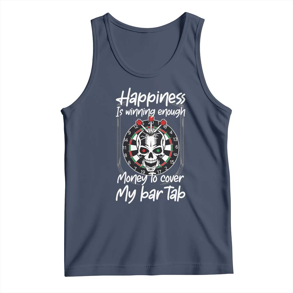 Darts Lover Drinking Game Tank Top Winning Money To Cover My Bar Tab - Wonder Print Shop