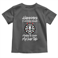 Darts Lover Drinking Game Toddler T Shirt Winning Money To Cover My Bar Tab - Wonder Print Shop