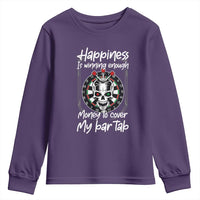 Darts Lover Drinking Game Youth Sweatshirt Winning Money To Cover My Bar Tab - Wonder Print Shop