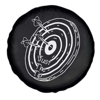 Funny Dirty Humor Dart Player Spare Tire Cover Just The Tip - Wonder Print Shop