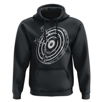 Funny Dirty Humor Dart Player Hoodie Just The Tip - Wonder Print Shop