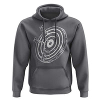 Funny Dirty Humor Dart Player Hoodie Just The Tip - Wonder Print Shop