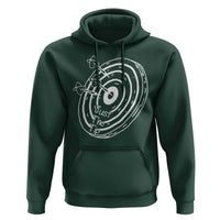 Funny Dirty Humor Dart Player Hoodie Just The Tip - Wonder Print Shop