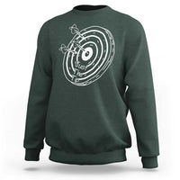 Funny Dirty Humor Dart Player Sweatshirt Just The Tip - Wonder Print Shop
