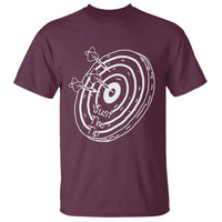 Funny Dirty Humor Dart Player T Shirt Just The Tip - Wonder Print Shop
