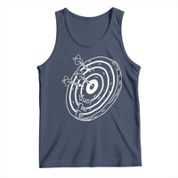Funny Dirty Humor Dart Player Tank Top Just The Tip - Wonder Print Shop