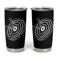 Funny Dirty Humor Dart Player Tumbler Cup Just The Tip - Wonder Print Shop